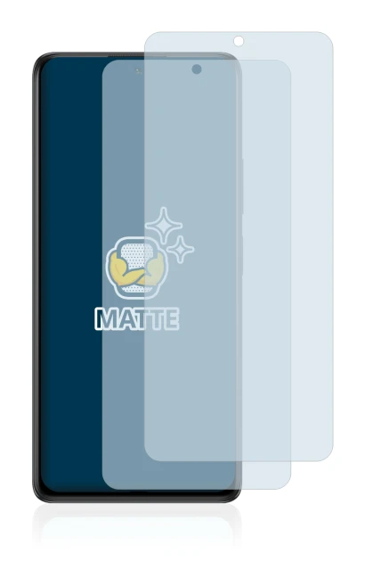 Image de l'appareil Xiaomi Redmi Note 10 avec une grande variété de protections d'écran.