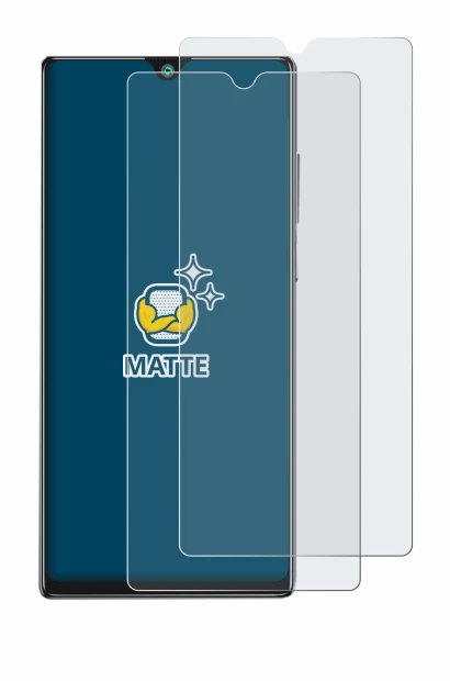 Image de l'appareil Cubot P40 avec une grande variété de protections d'écran.
