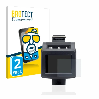 Face avant d’un emballage produit avec le logo de la marque BROTECT. À côté, l’appareil Uwatec Galileo G2 est représenté avec 