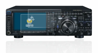 Image de l'appareil Yaesu FT-DX101D avec une grande variété de protections d'écran.