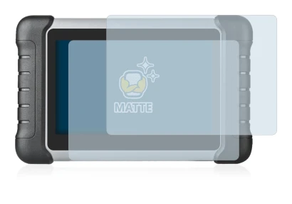 Image de l'appareil Autel MaxiCOM MK808 avec une grande variété de protections d'écran.