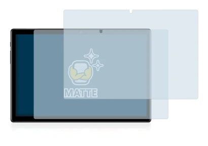 Image de l'appareil Teclast M40 (en paysage) avec une grande variété de protections d'écran.