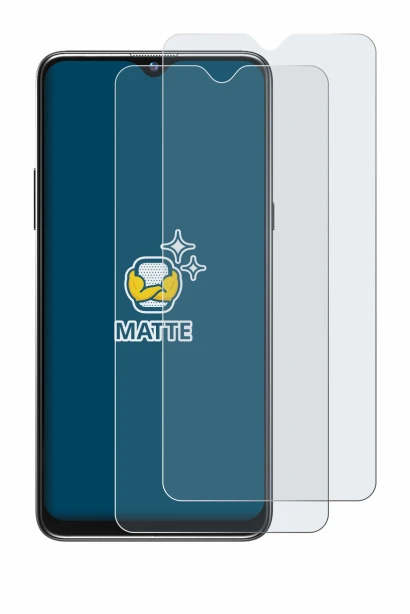 Image de l'appareil Blackview A80s avec une grande variété de protections d'écran.