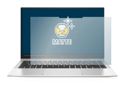 Image de l'appareil HP Elitebook x360 1040 G7 avec une grande variété de protections d'écran.