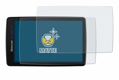 Image de l'appareil BMW Navigator VI avec une grande variété de protections d'écran.