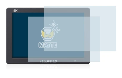 Image de l'appareil Feelworld FW279 7" avec une grande variété de protections d'écran.