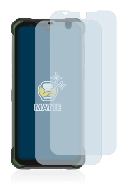 Image de l'appareil Doogee S86 Pro avec une grande variété de protections d'écran.