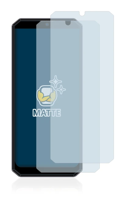 Image de l'appareil Oukitel K15 Plus avec une grande variété de protections d'écran.