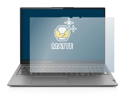 Image de l'appareil Lenovo Yoga Slim 7 Pro 16" avec une grande variété de protections d'écran.