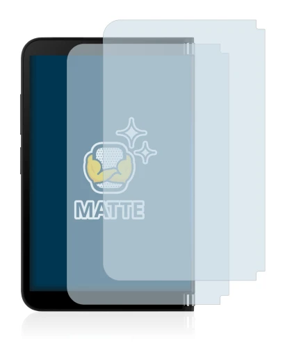 Image de l'appareil Microsoft Surface Duo 2 (Affichage externe) avec une grande variété de protections d'écran.