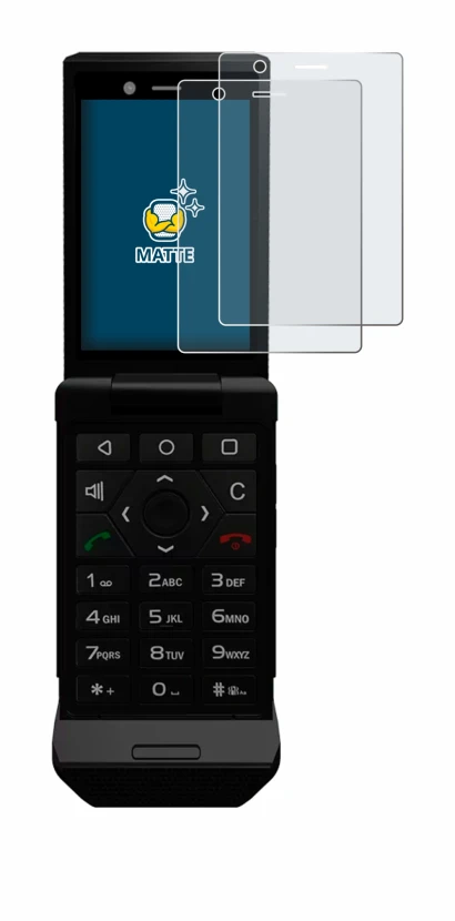 Image de l'appareil Caterpillar Cat S22 Flip avec une grande variété de protections d'écran.