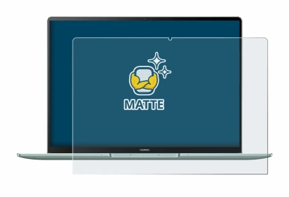 Image de l'appareil Huawei MateBook 14s avec une grande variété de protections d'écran.
