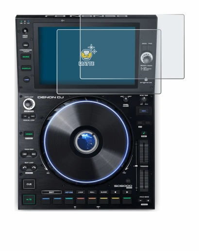Image de l'appareil Denon DJ SC6000 Prime avec une grande variété de protections d'écran.