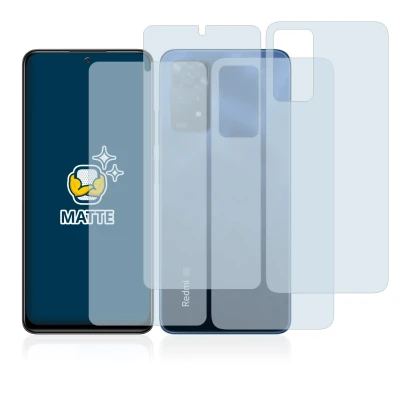 Image de l'appareil Xiaomi Redmi Note 11 Pro 5G (Avant+Arrière) avec une grande variété de protections d'écran.