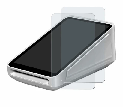 Image de l'appareil Square Terminal avec une grande variété de protections d'écran.