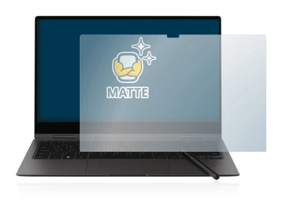 Image de l'appareil Samsung Galaxy Book2 Pro 360 13.3" avec une grande variété de protections d'écran.