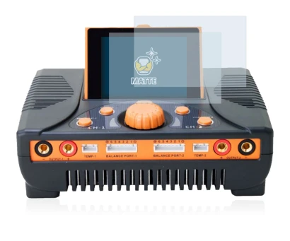 Image de l'appareil Junsi iCharger 406 Duo avec une grande variété de protections d'écran.