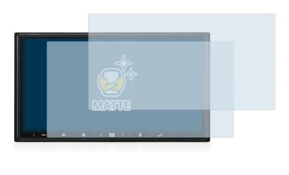 Image de l'appareil Alpine iLX-W690D avec une grande variété de protections d'écran.