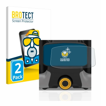 Face avant d’un emballage produit avec le logo de la marque BROTECT. À côté, l’appareil PowaKaddy CT8 est représenté avec la p