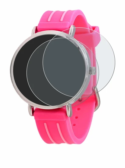 Image de l'appareil Kiddus Children's Learning Watch avec une grande variété de protections d'écran.