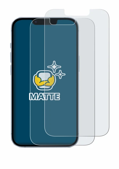 Image de l'appareil Apple iPhone 14 avec une grande variété de protections d'écran.