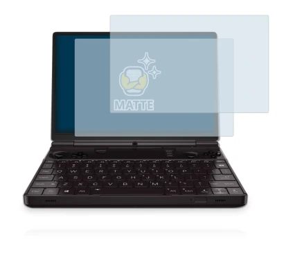 Image de l'appareil GPD Win Max 2 avec une grande variété de protections d'écran.