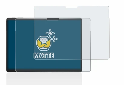 Image de l'appareil Microsoft Surface Pro 9 avec une grande variété de protections d'écran.