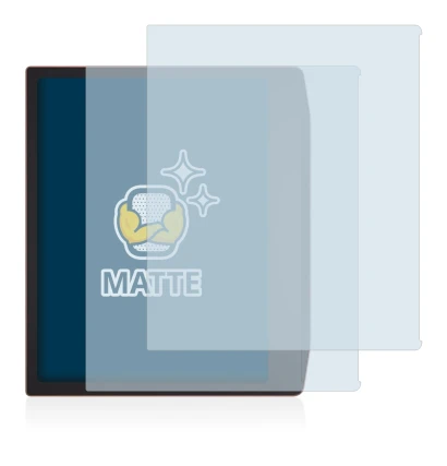 Image de l'appareil PocketBook Era avec une grande variété de protections d'écran.