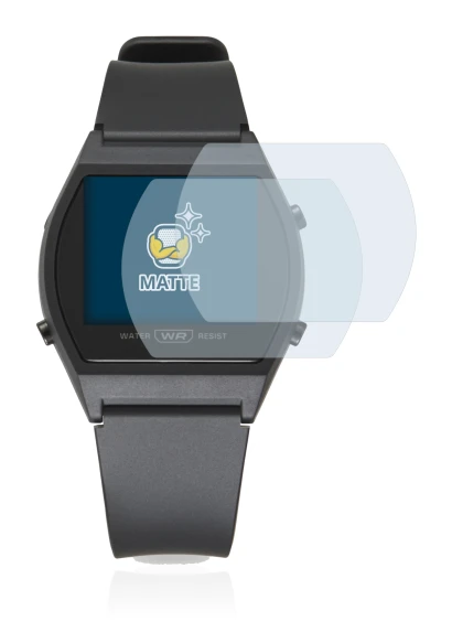 Image de l'appareil Casio LW-204-1BEF avec une grande variété de protections d'écran.
