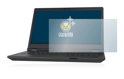 Image de l'appareil Fujitsu Lifebook E5411 avec une grande variété de protections d'écran.