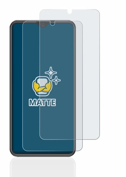 Image de l'appareil Beafon M6s premium avec une grande variété de protections d'écran.