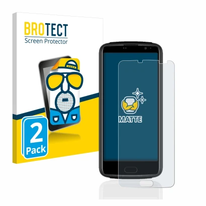 Face avant d’un emballage produit avec le logo de la marque BROTECT. À côté, l’appareil Beafon M7 premium est représenté avec