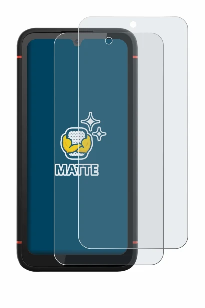 Image de l'appareil Gigaset GX4 avec une grande variété de protections d'écran.