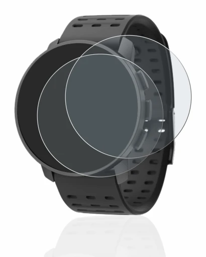 Image de l'appareil Suunto 9 Peak Pro avec une grande variété de protections d'écran.