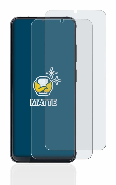 Image de l'appareil Cubot X70 avec une grande variété de protections d'écran.