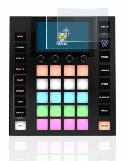 Image de l'appareil Wolfmix W1 avec une grande variété de protections d'écran.