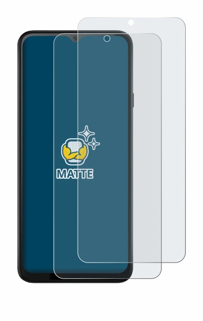 Image de l'appareil Cubot Note 50 avec une grande variété de protections d'écran.