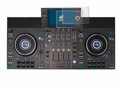 Image de l'appareil Denon DJ SC LIVE 4 avec une grande variété de protections d'écran.
