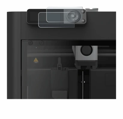 Image de l'appareil Bambu Lab P1S 3D Printer avec une grande variété de protections d'écran.