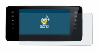 Image de l'appareil Skoda Scala Infosystem Amundsen 9.2" 2022 avec une grande variété de protections d'écran.