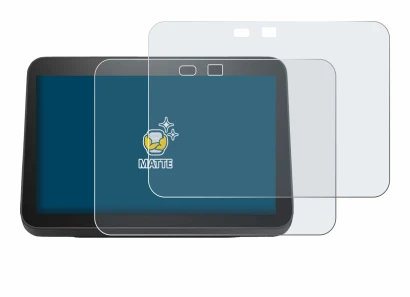 Image de l'appareil Amazon Echo Show 8 2023 (3ème Gen.) avec une grande variété de protections d'écran.