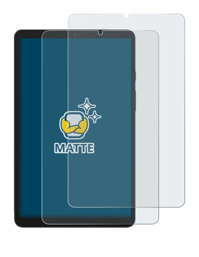 Image de l'appareil Samsung Galaxy Tab A9 WiFi avec une grande variété de protections d'écran.