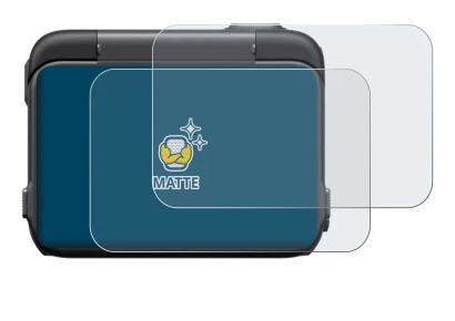 Image de l'appareil Insta360 Ace Pro avec une grande variété de protections d'écran.