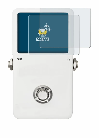 Image de l'appareil TC Electronic POLYTUNE avec une grande variété de protections d'écran.