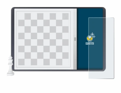 Image de l'appareil Chessnut Evo avec une grande variété de protections d'écran.