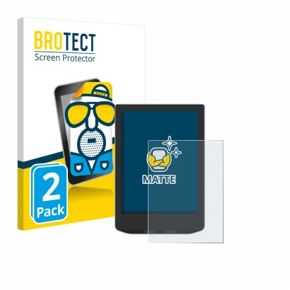 Face avant d’un emballage produit avec le logo de la marque BROTECT. À côté, l’appareil Vivlio Light HD est représenté avec la