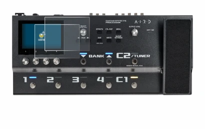 Image de l'appareil Boss GX-100 avec une grande variété de protections d'écran.