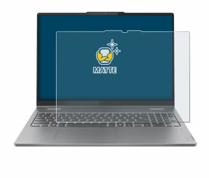 Image de l'appareil Lenovo IdeaPad 5 2-in-1 Gen 9 16" avec une grande variété de protections d'écran.