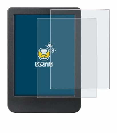 Image de l'appareil Kobo Clara BW avec une grande variété de protections d'écran.