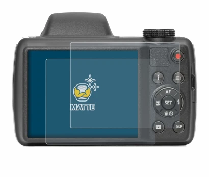 Image de l'appareil Kodak Pixpro AZ528 avec une grande variété de protections d'écran.